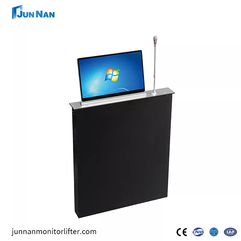 Desktop-Lift, ultradünnes Display, papierloses Konferenzsystem, elektrischer Lift