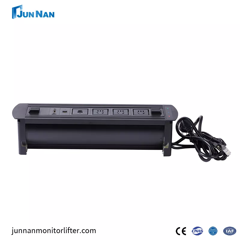 Desktop Power Socket versteckte Multifunktionstabelle Europäische Stecker Outlet