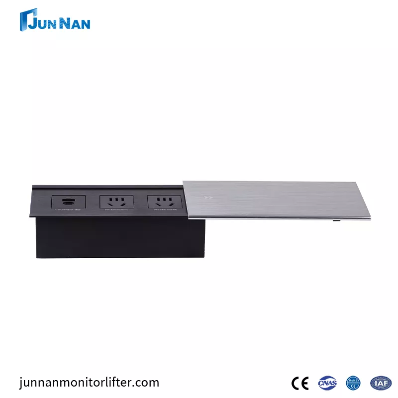 Eingebettete Pop -up -Power -Outlet -Sockel