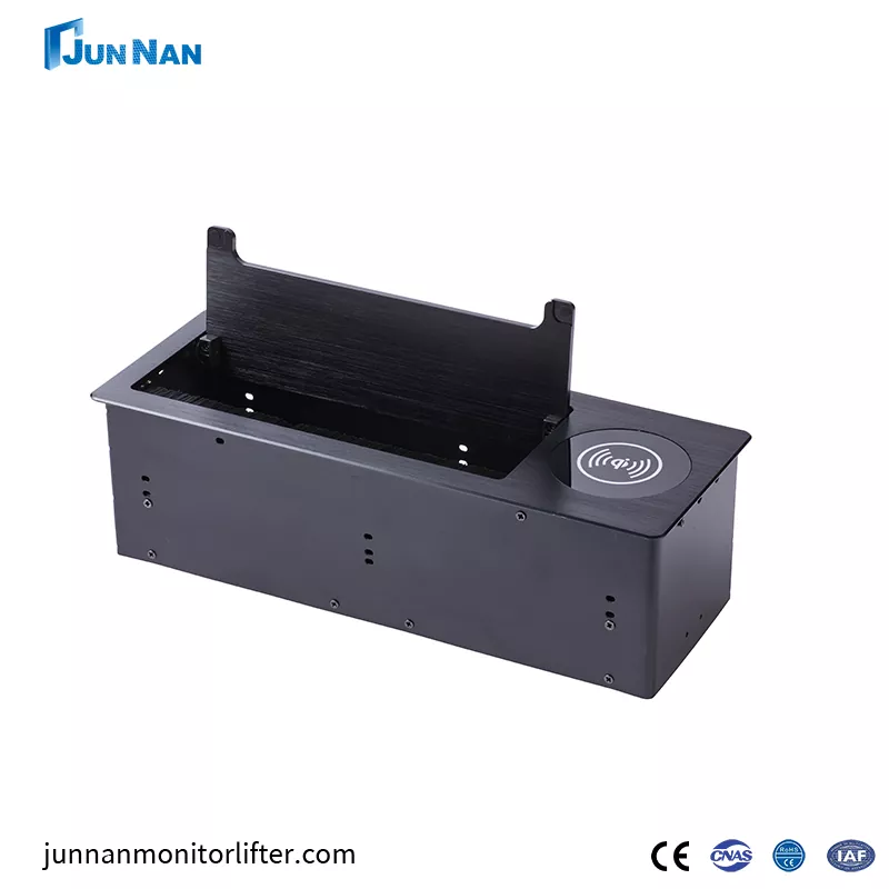Hidden Desk Wireless Ladet Smart Office Möbel Tabletop Power Socket