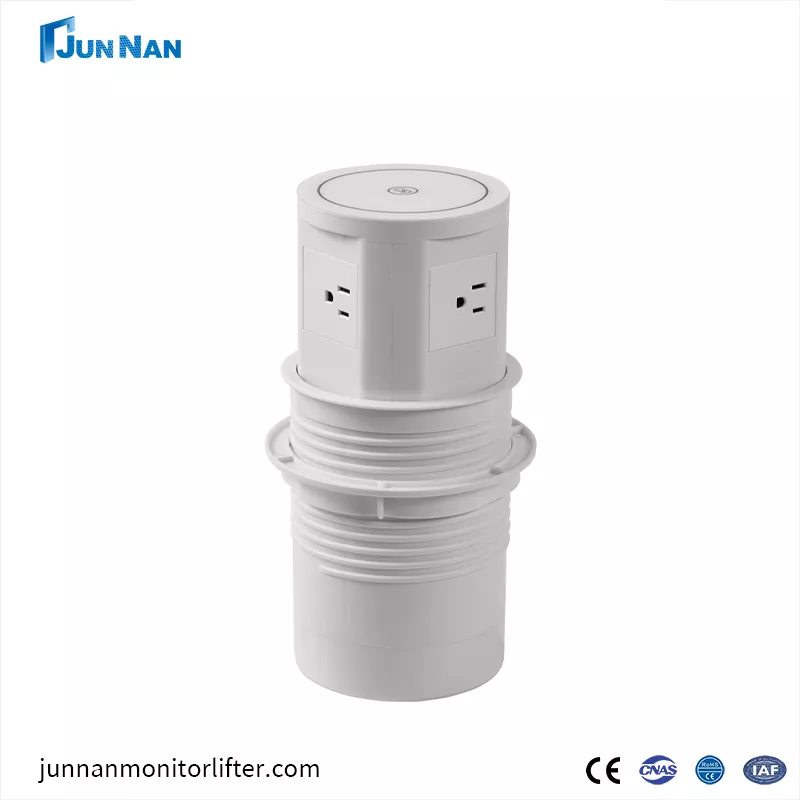 Multifunktionssteckdose mit verstecktem Stecker für das Büro