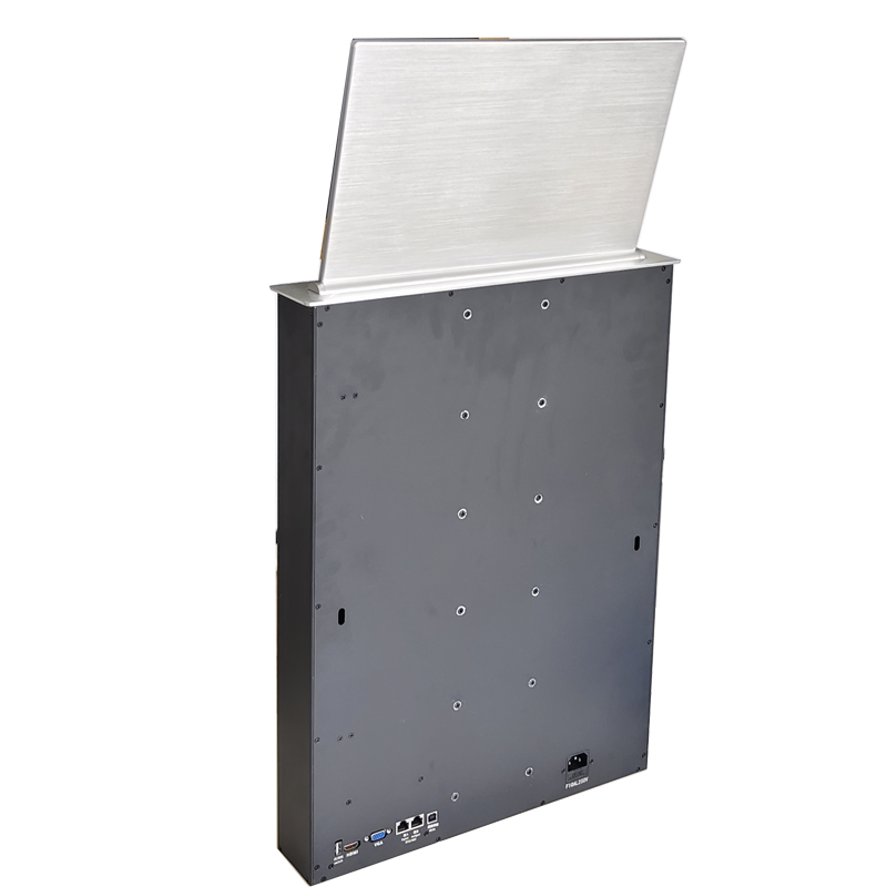 Einziehbarer motorisierter LCD-Monitor-Hubtisch für papierloses Konferenzsystem